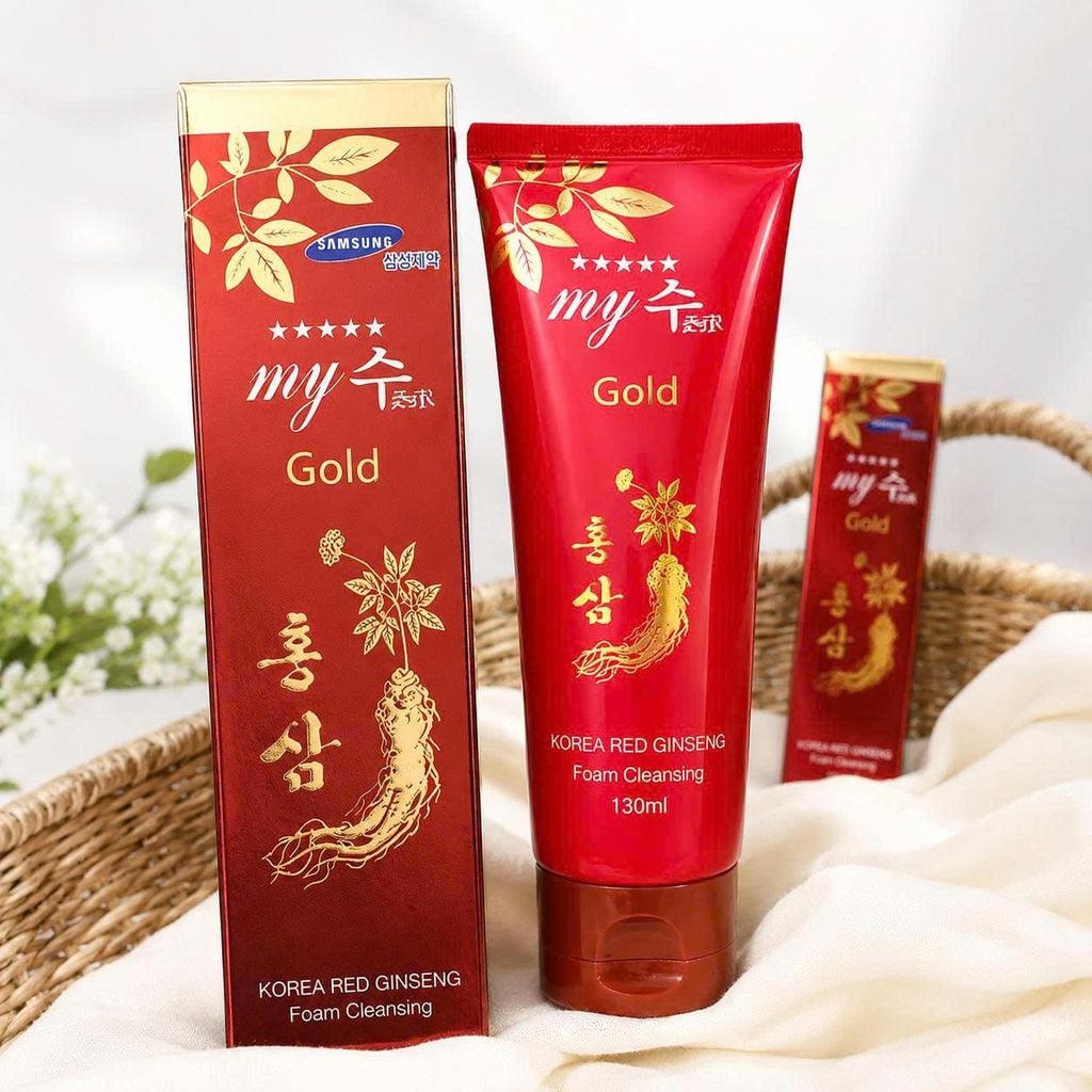 Sữa Rửa Mặt Sâm My Gold - 130ml