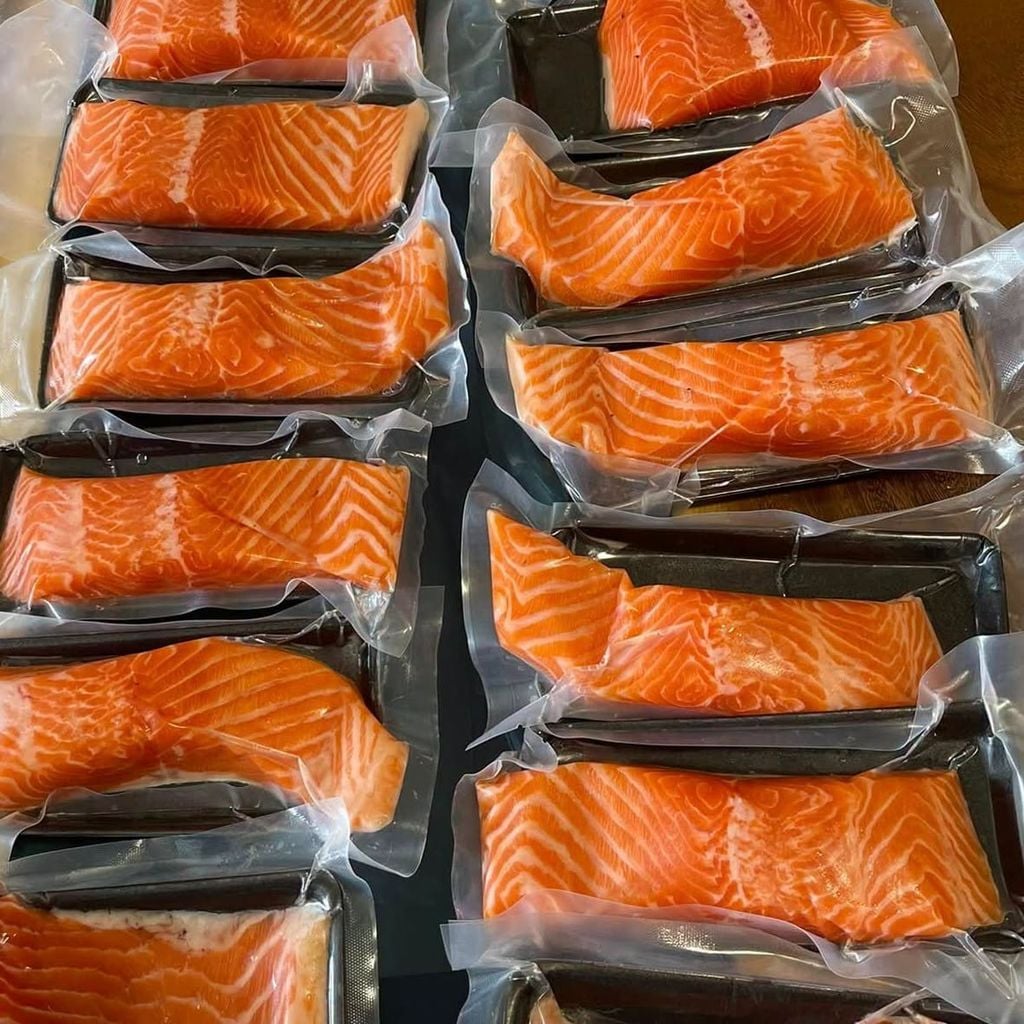 Cá Hồi Phi Lê Cắt Miếng BlueFin - 200g