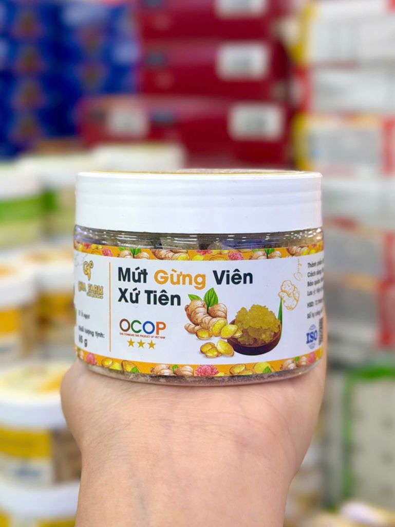 Viên Cốt Gừng Qna Farm Cao Cấp - 95g