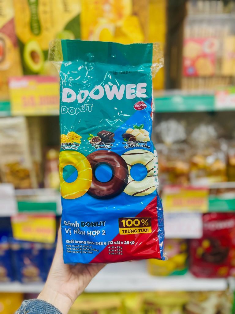 Bánh Donut Doowee Rebisco - 348g
