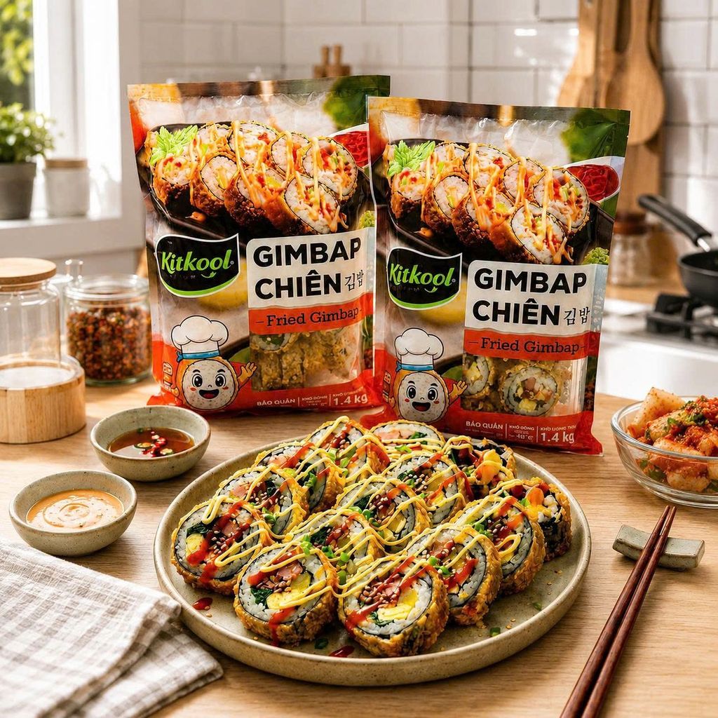 Gimbap Chiên Kitkool - Gói 700g