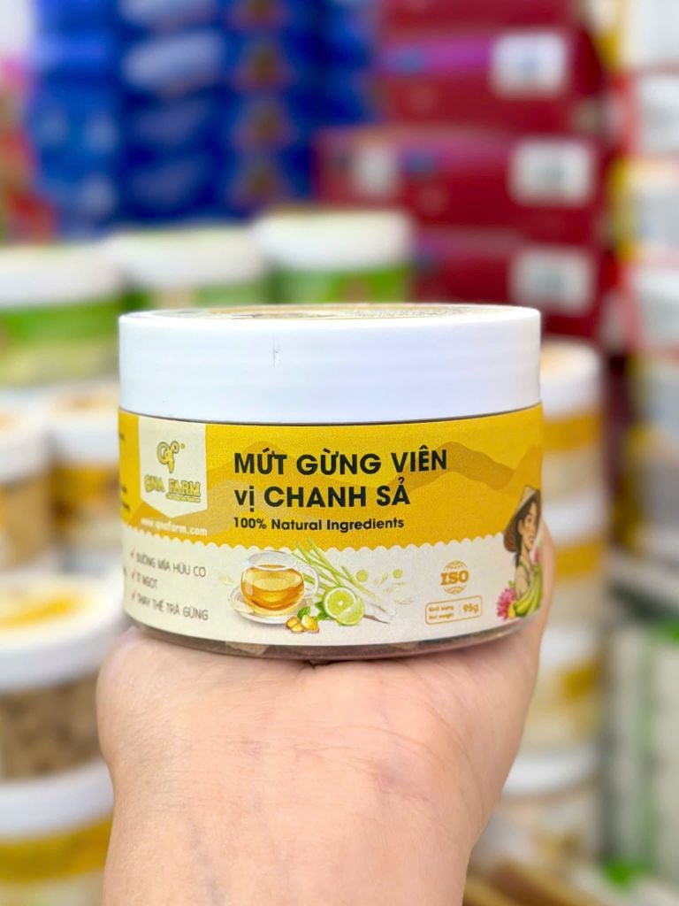 Viên Cốt Gừng Qna Farm Cao Cấp - 95g