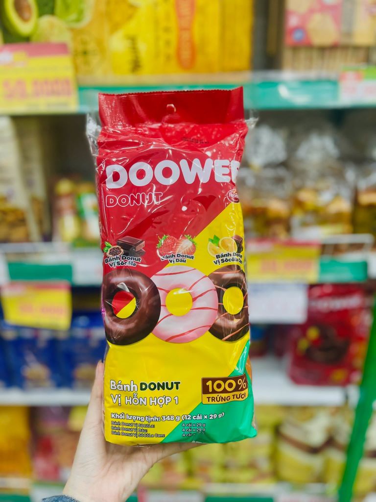 Bánh Donut Doowee Rebisco - 348g