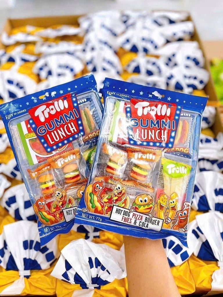 Kẹo Trolli Gummi Lunch Jelly - Gói 77g