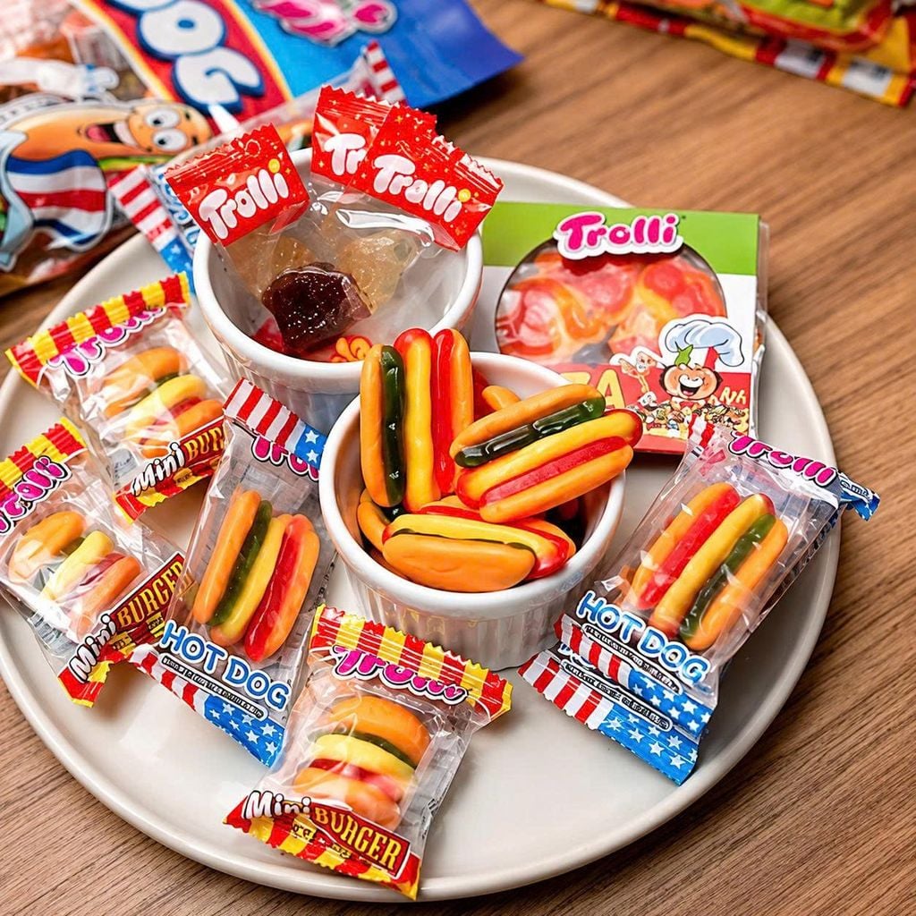 Kẹo Trolli Gummi Lunch Jelly - Gói 77g