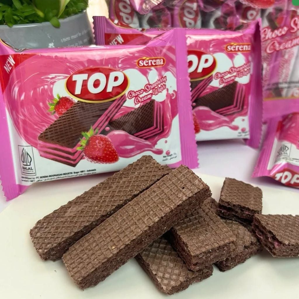 Bánh Xốp Top Cao Cấp - 420g (Lá Dứa, Sữa, Dâu, Socola)