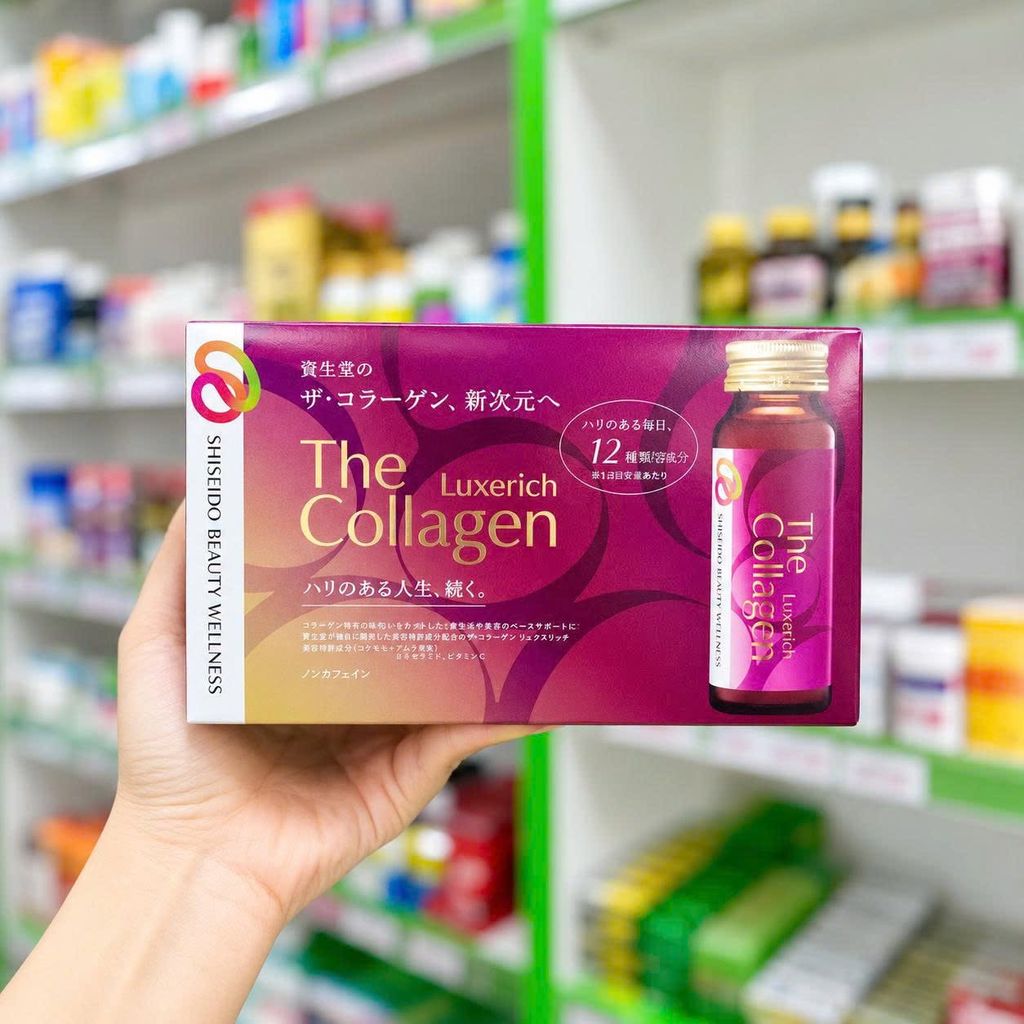 Nước Uống Shiseido The Collagen - 10 Lọ x 50ml