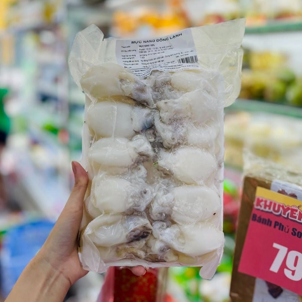 Mực Nang Baby 20 - 40 Con - 1Kg