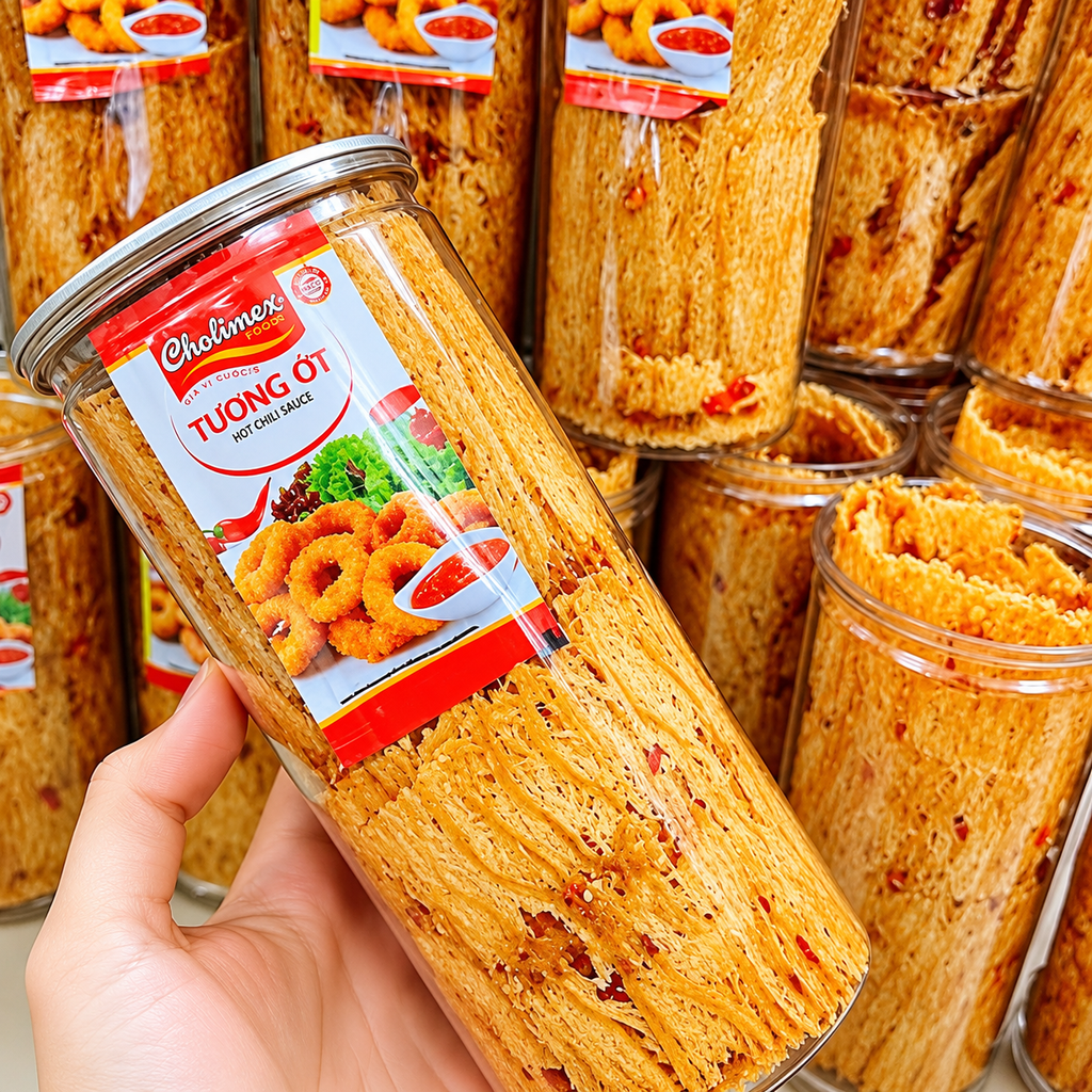 Mực Cán Tẩm Vị Gia Hưng - 250g