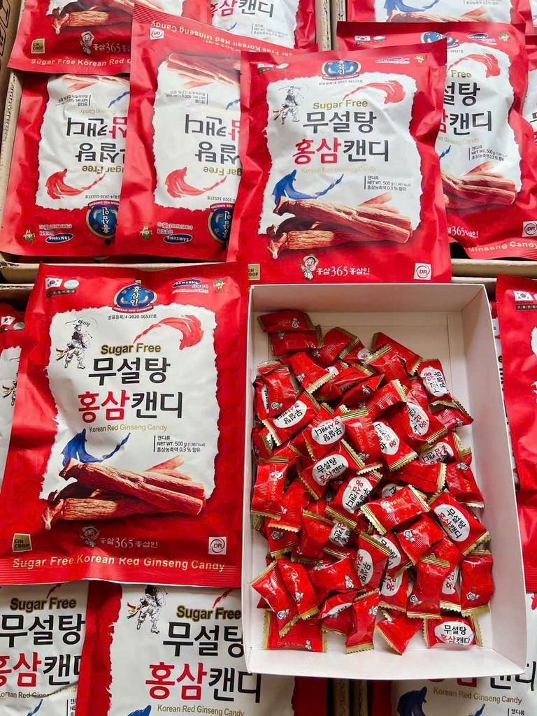 Kẹo Sâm Không Đường 365 - 500g