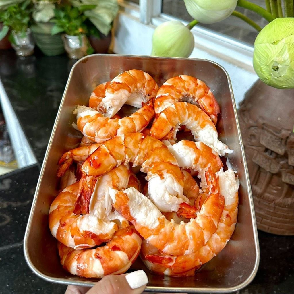 Tôm Nõn Hấp Size A - Khay 500g (Net 300g)