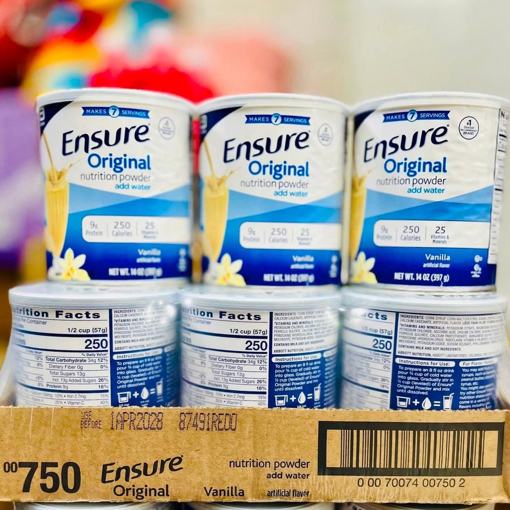 Sữa Ensure Mỹ 397g - Mẫu Mới