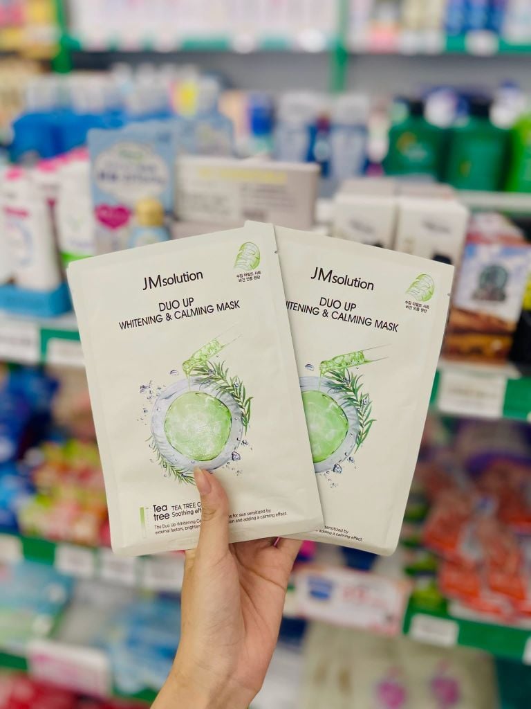Mặt Nạ Jmsolution Duo Up Whitening & Moisturizing - 1 Miếng