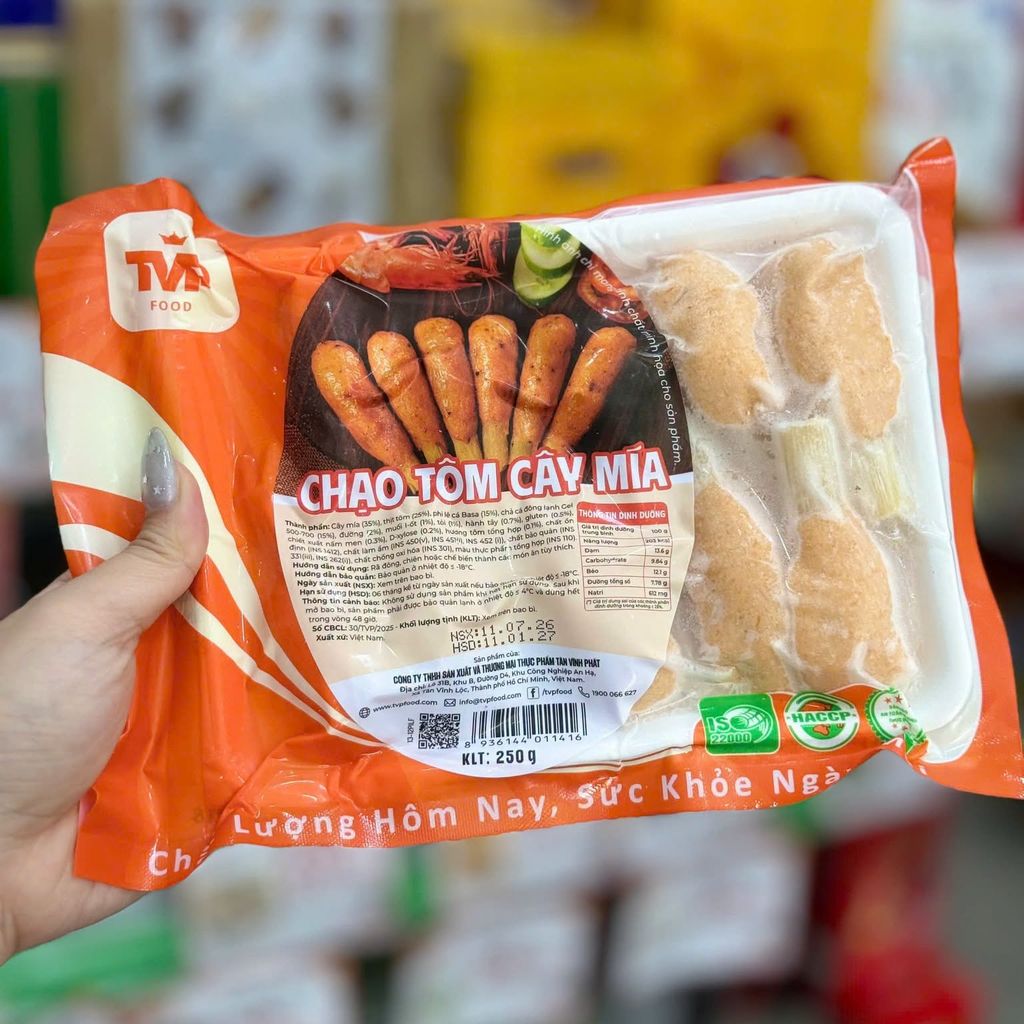 Chạo Tôm Cây Mía TVP Food - 250g
