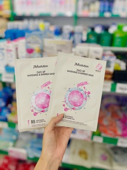 Mặt Nạ Jmsolution Duo Up Whitening & Moisturizing - 1 Miếng