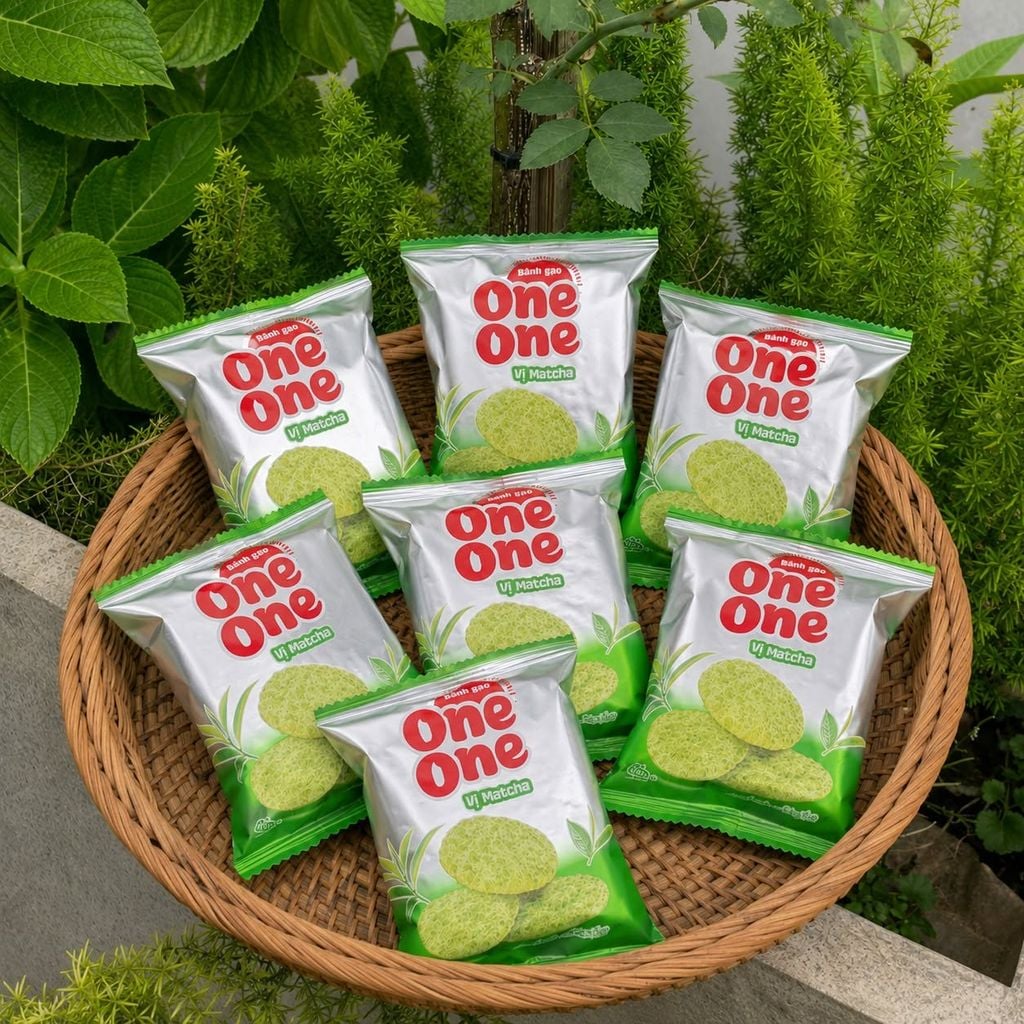 Bánh Gạo One One Vị Matcha - 115.7g
