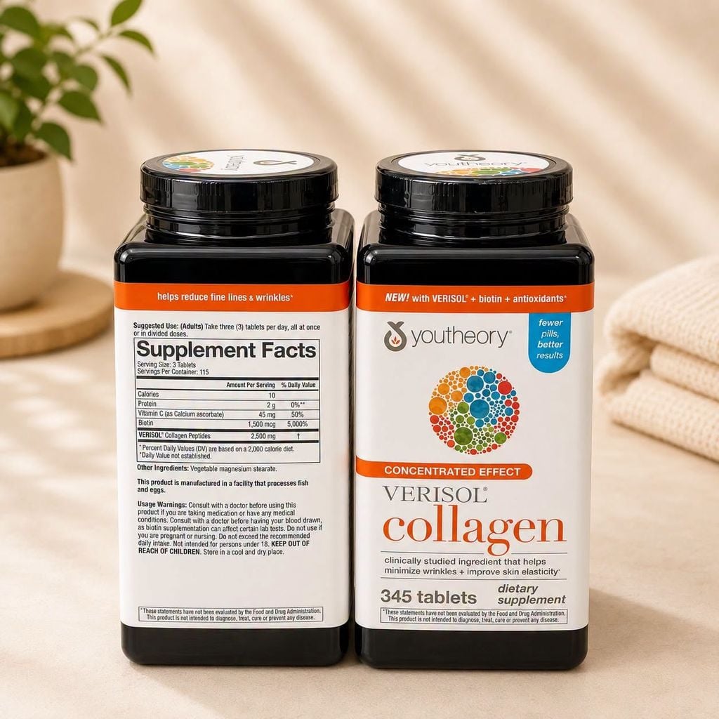 Viên Uống Collagen Youtheory - 345 Viên