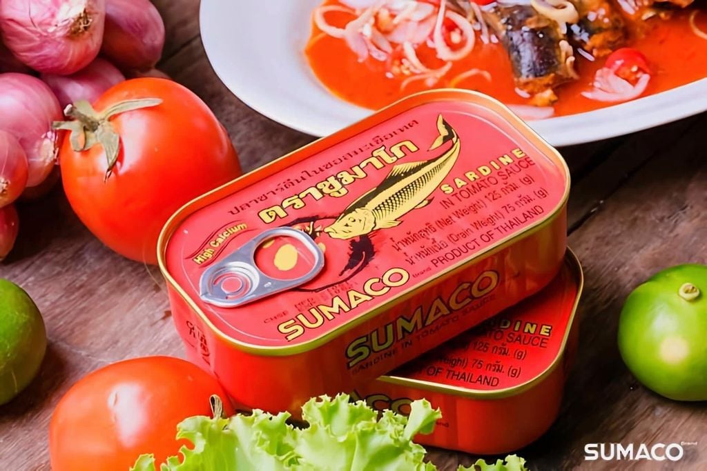 Cá Mòi Sardines Sumaco Thái Lan - 125g