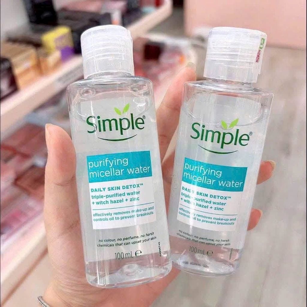 Nước Tẩy Trang Simple - Chai 100ml