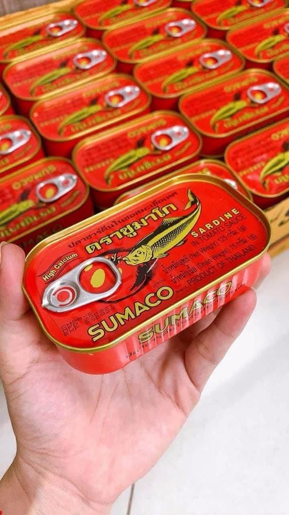 Cá Mòi Sardines Sumaco Thái Lan - 125g