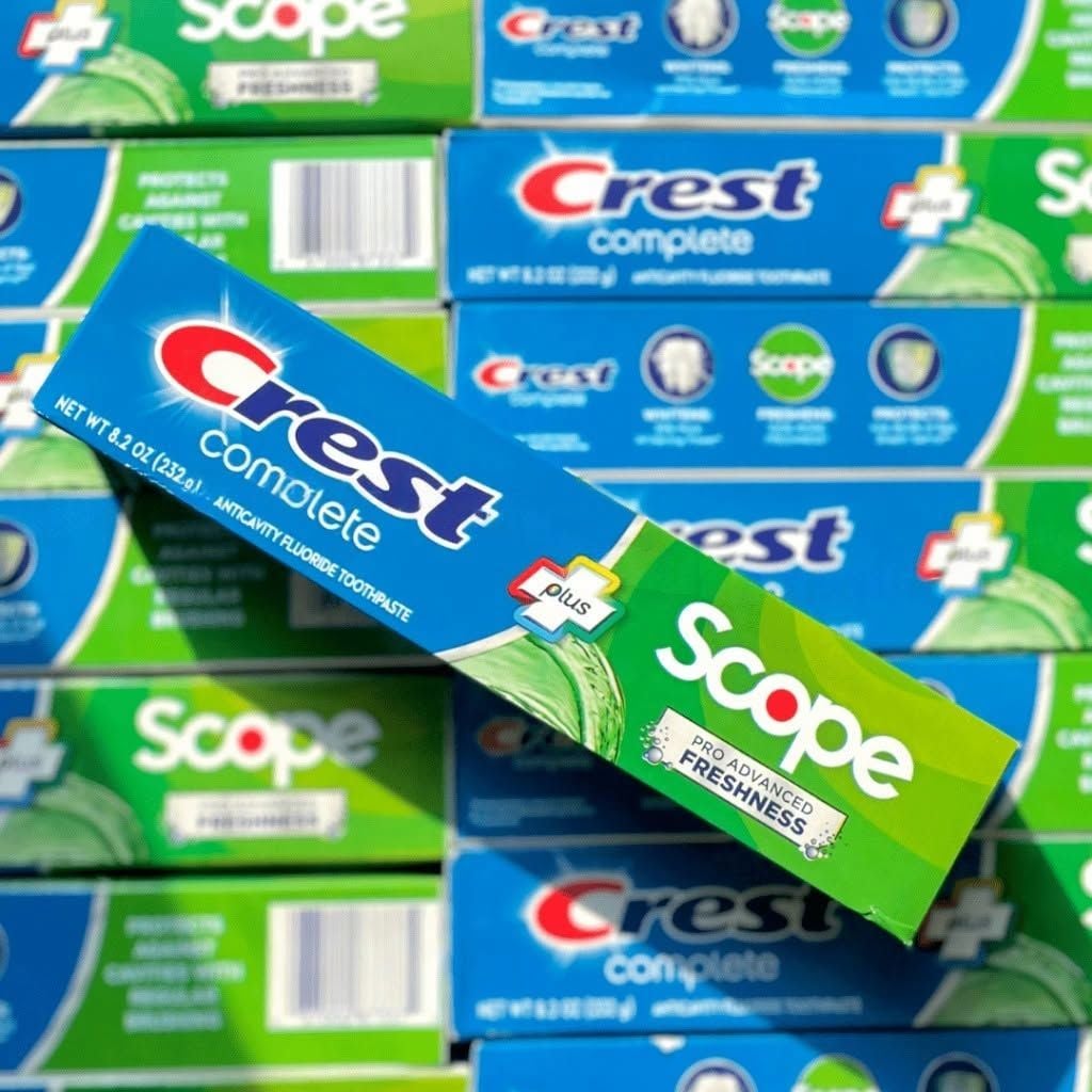 Kem Đánh Răng Crest Scope Extra Whitening - 232g