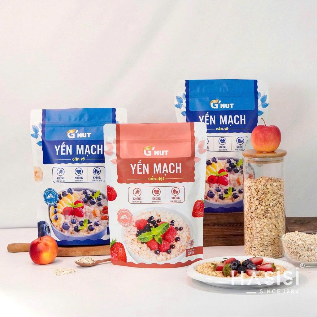 Yến mạch cao cấp G'Nut - Gói 500g