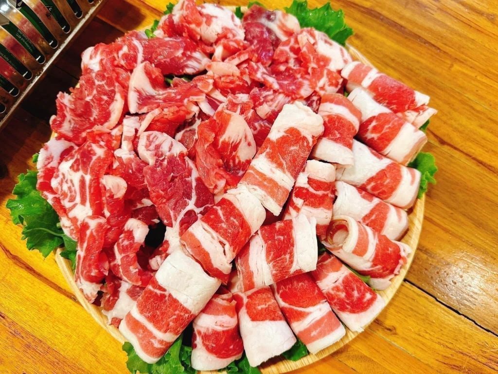 Ba Chỉ Bò Úc Excel Trải Mỏng - 500g