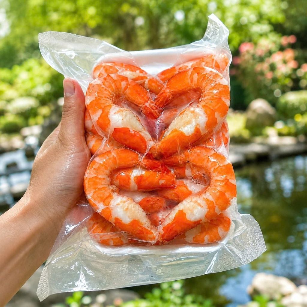 Tôm Nõn Hấp Size A - Khay 500g (Net 300g)