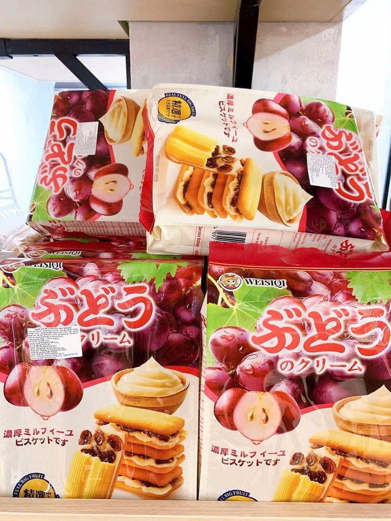 Bánh Quy Kẹp Mix Vị Trái Cây - Gói 258g