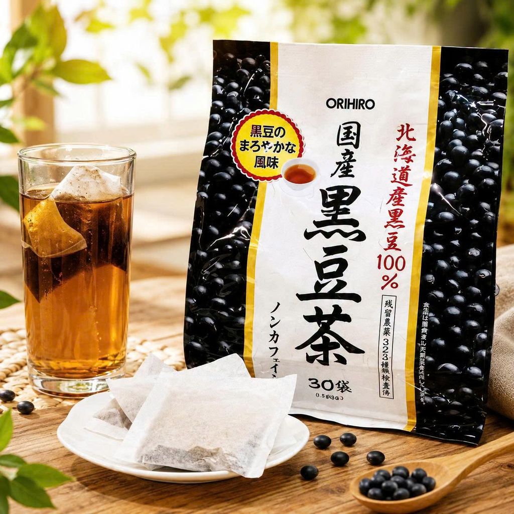 Trà Đậu Đen Orihiro Nhật Bản - 30 Gói