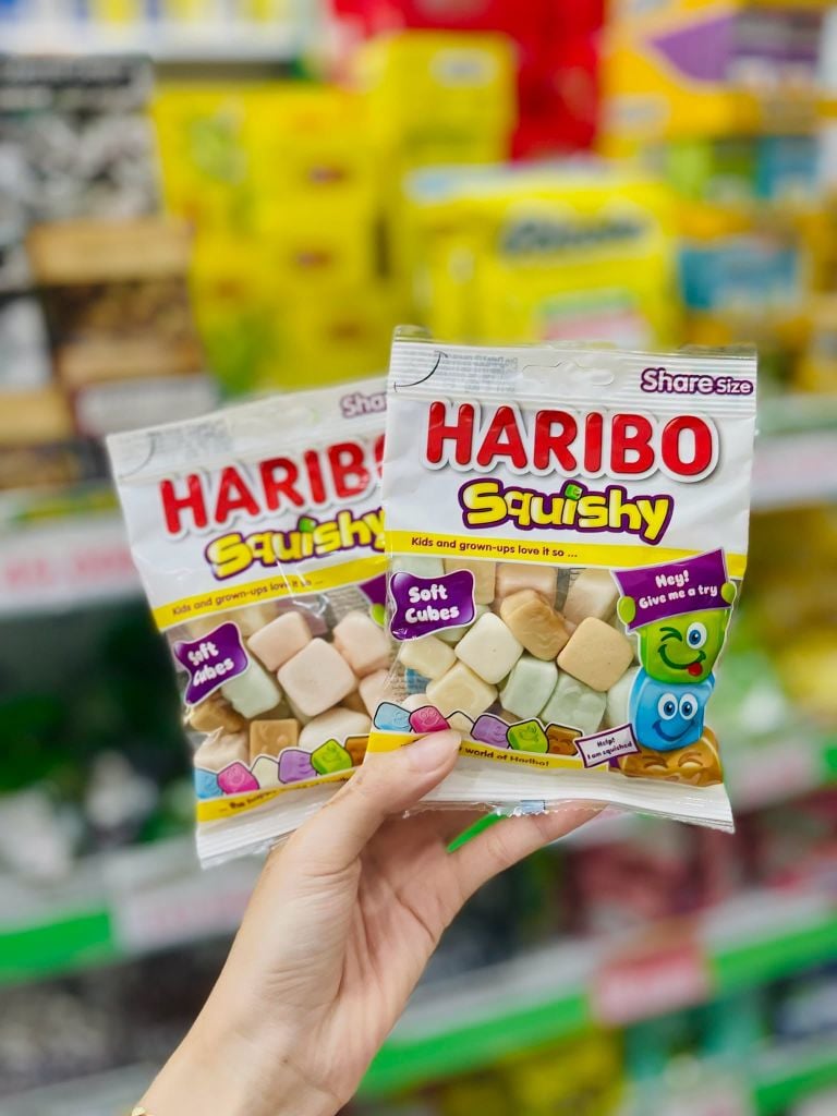 Kẹo Dẻo Haribo Squishy - Gói 80g