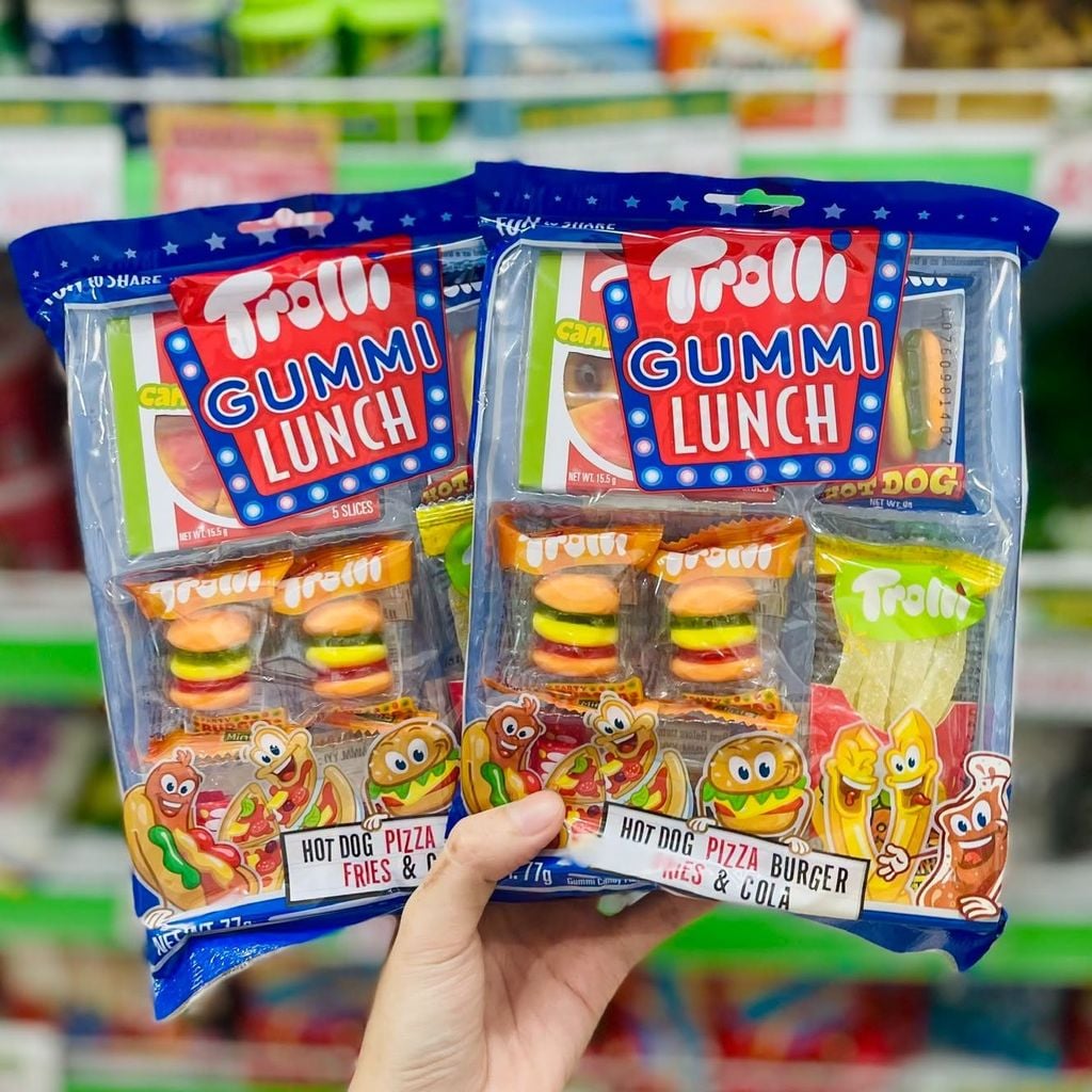 Kẹo Trolli Gummi Lunch Jelly - Gói 77g