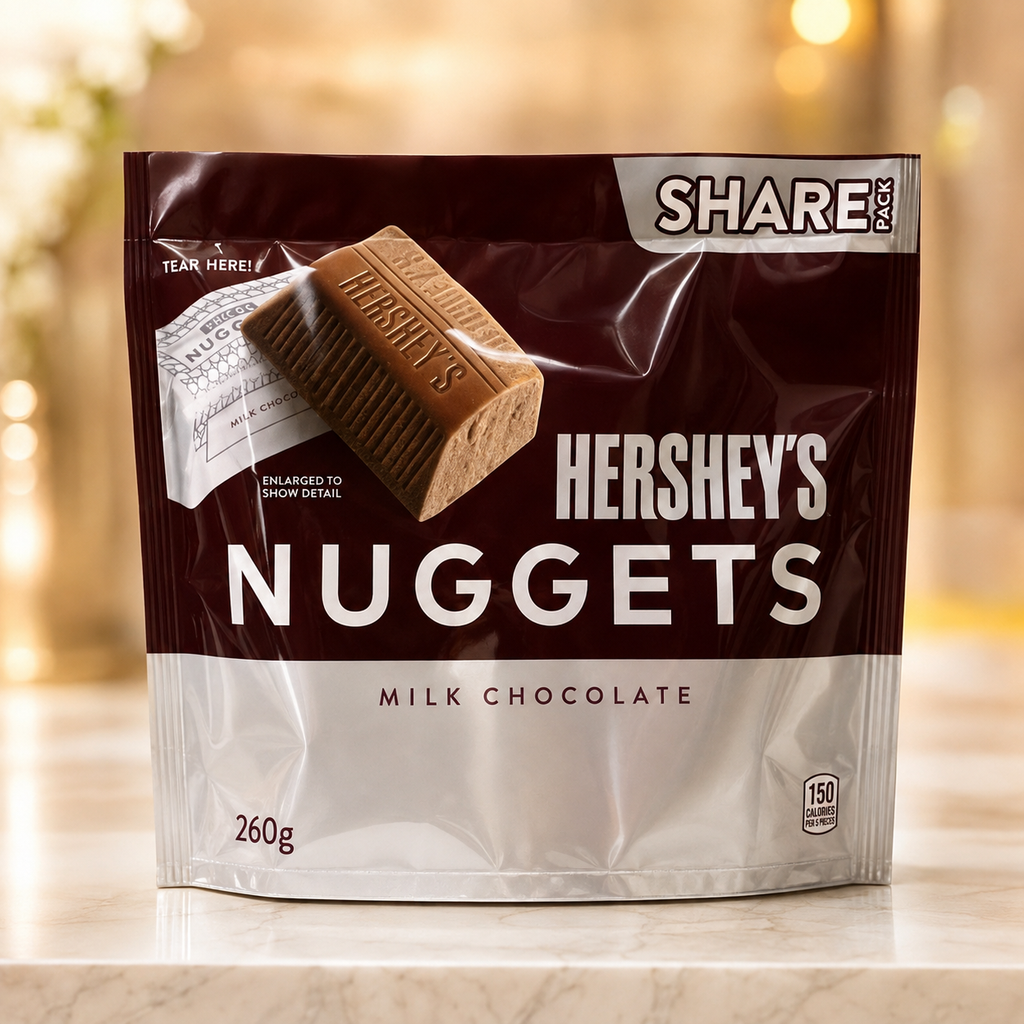 Socola Hershey's Nuggets Milk Chocolate - 260g
