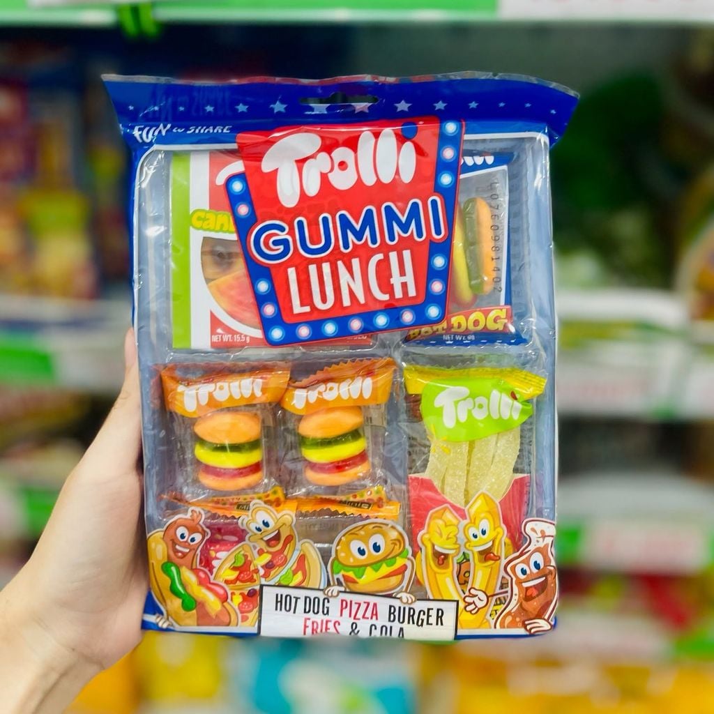 Kẹo Trolli Gummi Lunch Jelly - Gói 77g