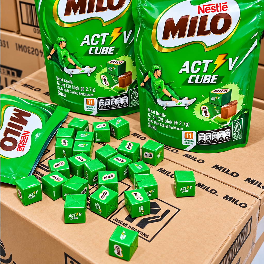 KitKat Milo Cube - Gói 25 Viên