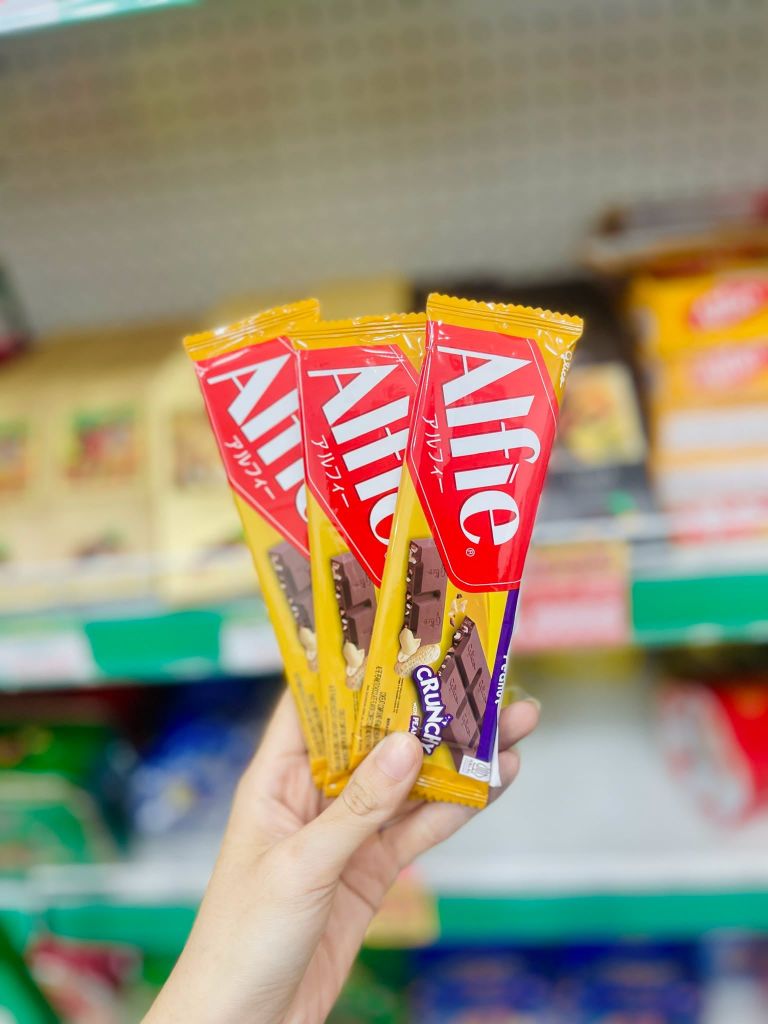 Thanh Socola Glico Alfie Vị Đậu Phộng - 31g