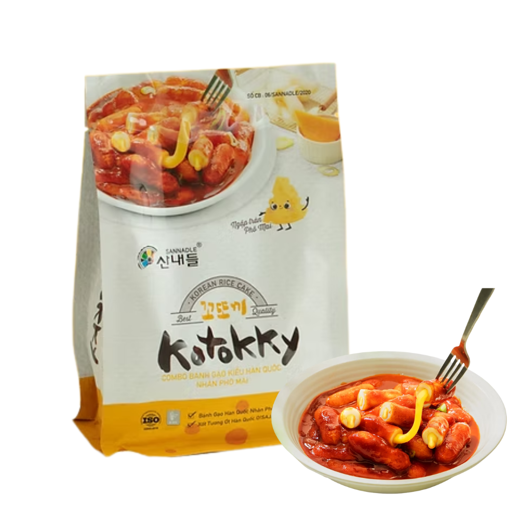 Combo Bánh Gạo Hàn Quốc Sannadle – 350g