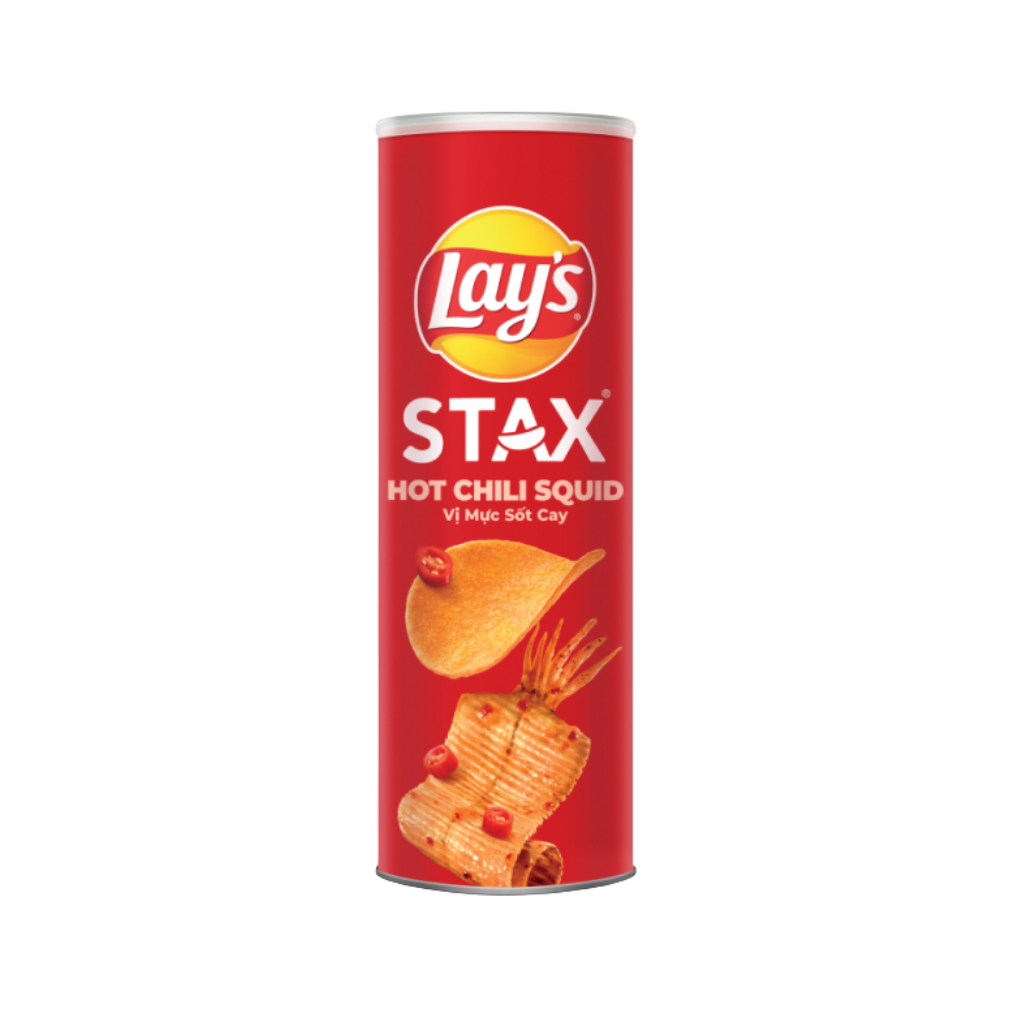 Snack Khoai Tây Đủ Vị Lay's Stax - 100g