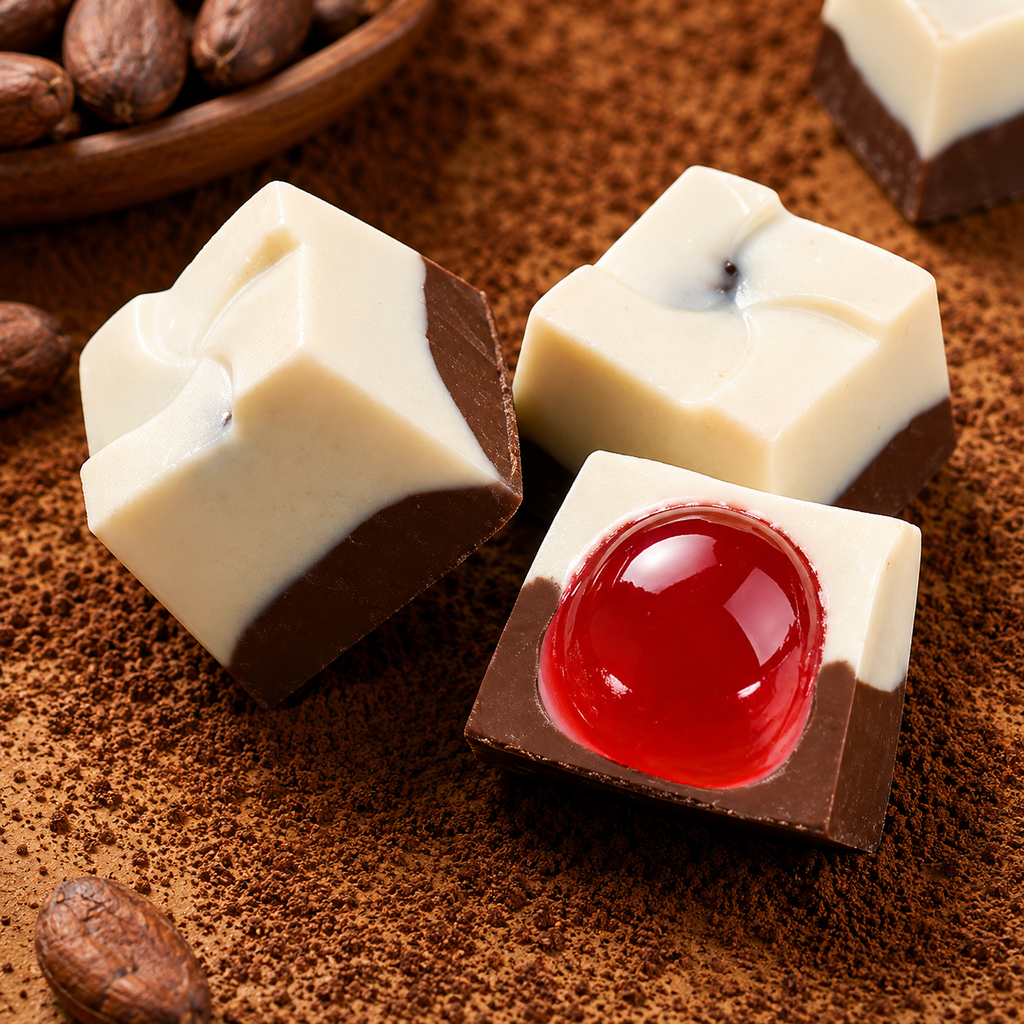 Socola Tươi Fasimiyu Nama Nhân Trái Cây - 158g
