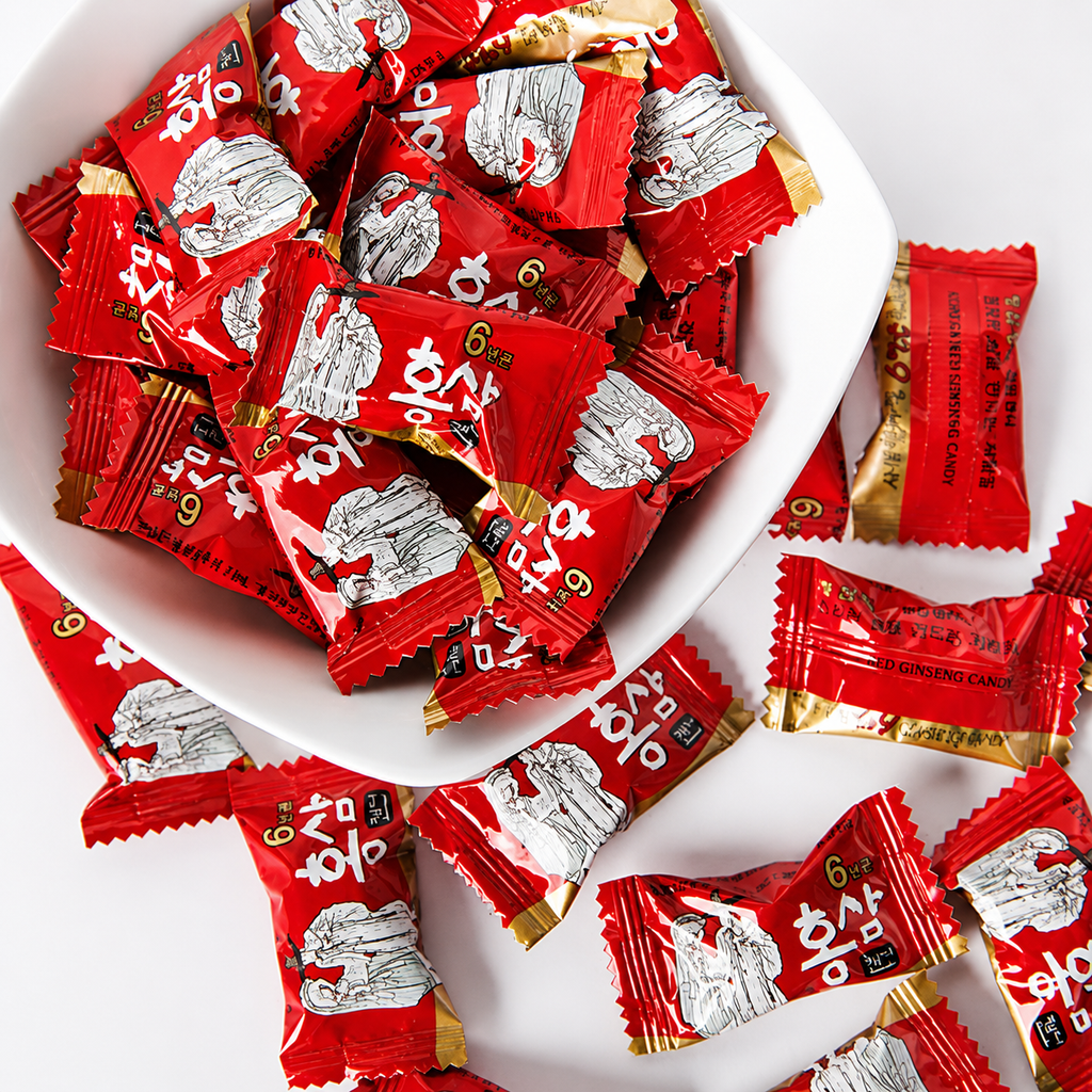 Kẹo Hồng Sâm Ông Bà Lão Hàn Quốc - 200g