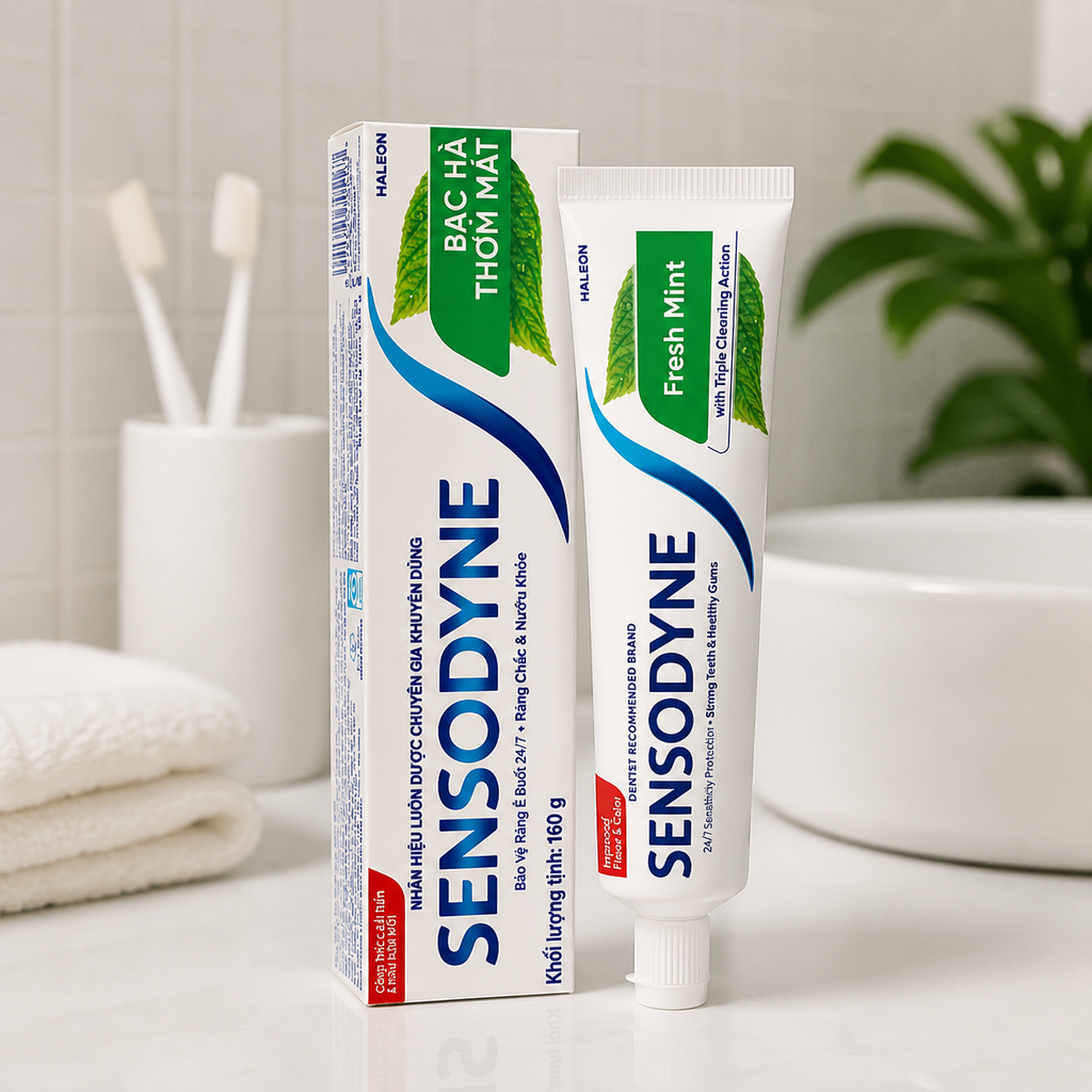 Kem Đánh Răng Sensodyne Bạc Hà - 160G