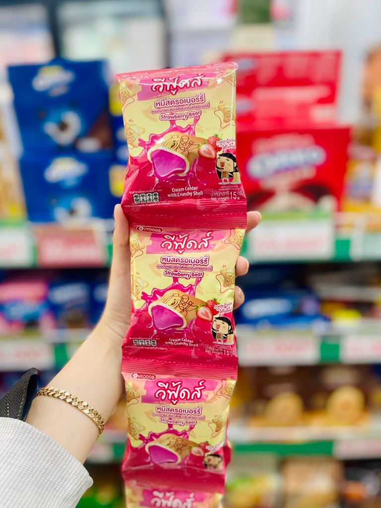 Bánh Gấu Nhân VFOODS - Dây 10 gói