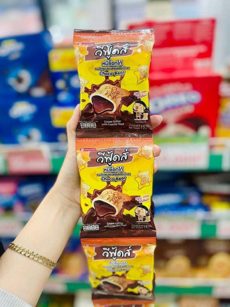 Bánh Gấu Nhân VFOODS - Dây 10 gói