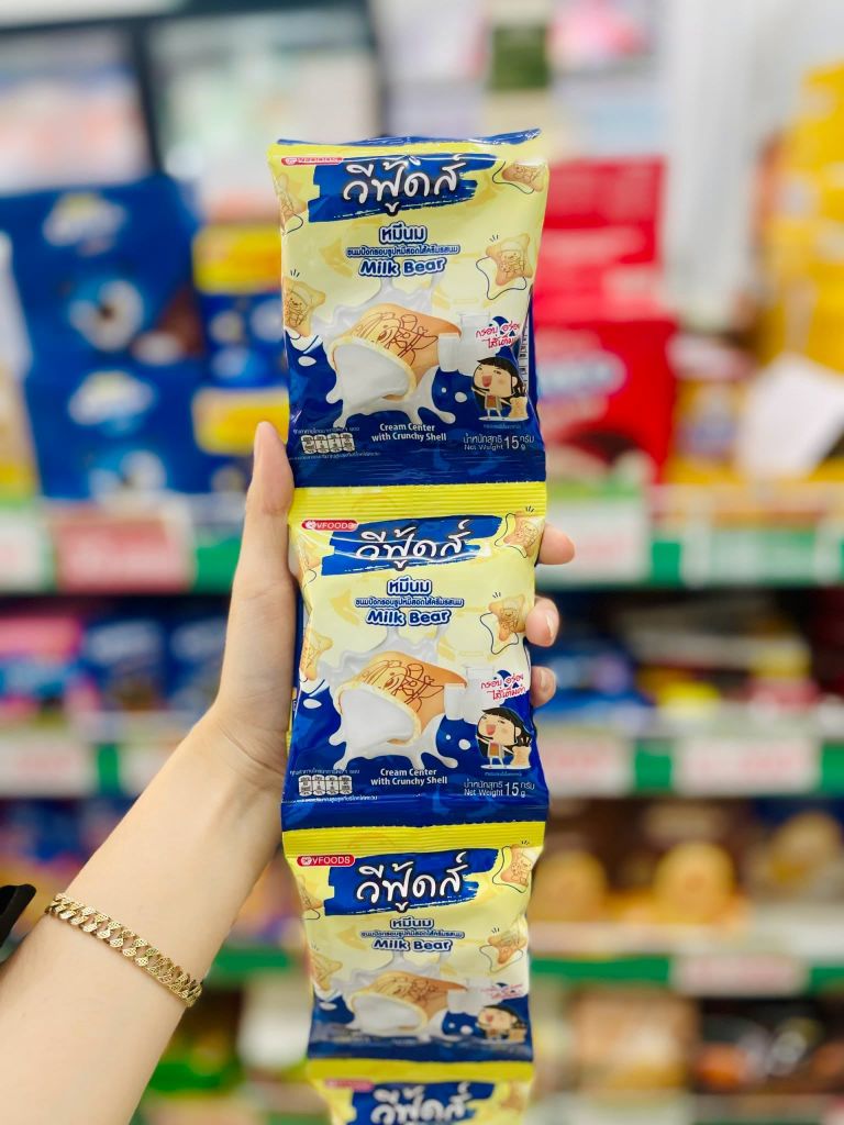 Bánh Gấu Nhân VFOODS - Dây 10 gói