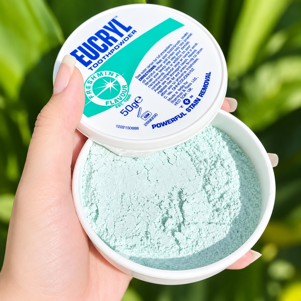 Bột Tẩy Trắng Răng Eucryl Toothpowder - 50g