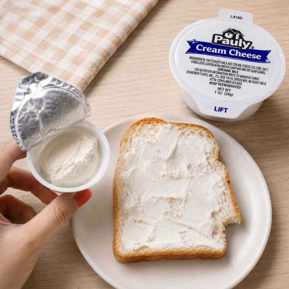 Lốc 6 Hộp Phô Mai Kem Hũ Schreiber Pauly Mỹ - 6 Hộp x 28g