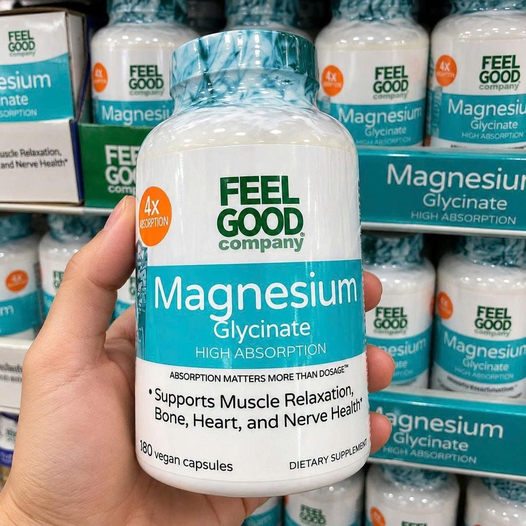 Viên Uống Feel Good Magnesium Mỹ- 180 Viên