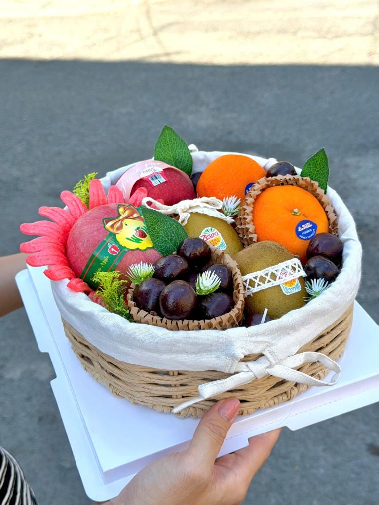 Set Quà Trái Cây Sinh Nhật - Set Quà Bánh Kem Đặc Biệt