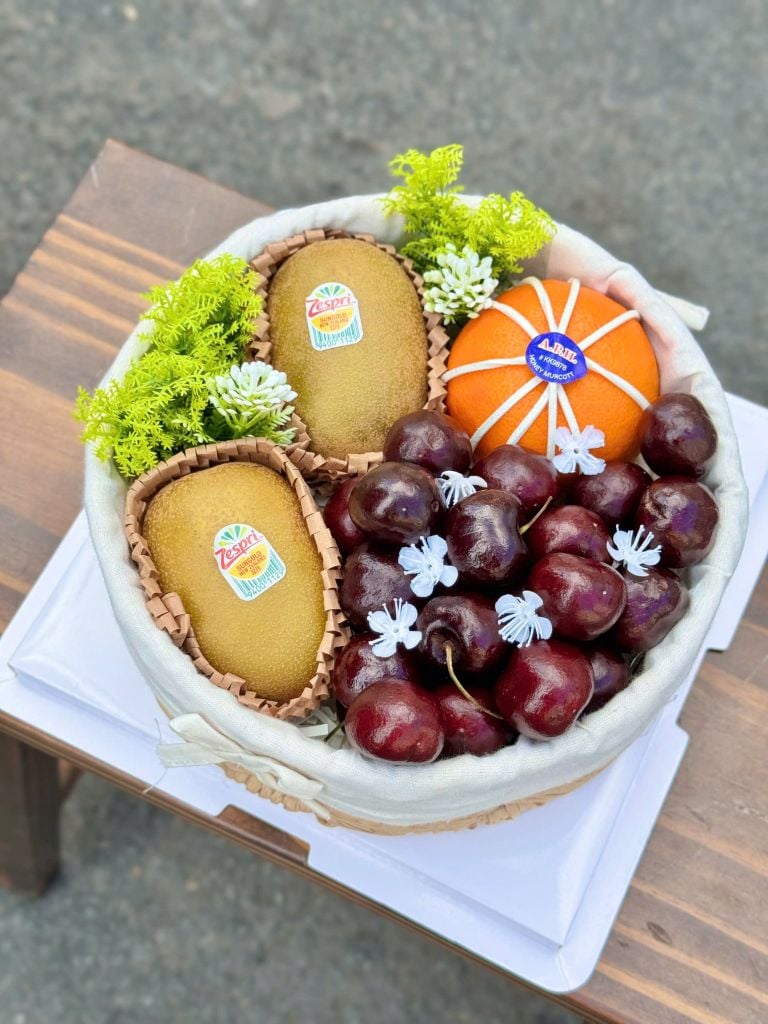 Set Quà Trái Cây Sinh Nhật - Set Bánh Kem Yêu Thương