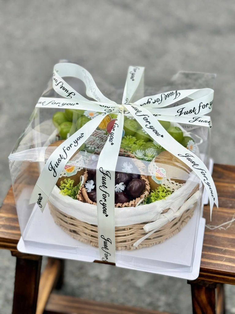 Set Quà Trái Cây Sinh Nhật - Set Quà Bánh Kem Cao Cấp